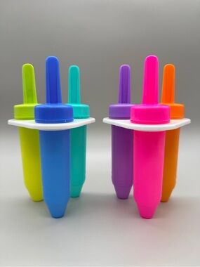 Crayola Freez'R Pops Crayon Popsicle Molds Set of 6 Evriholder 2013 Retro Style